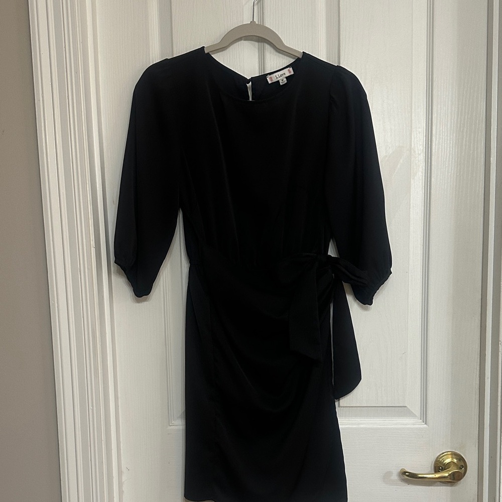 Love Black Long Sleeve Dress